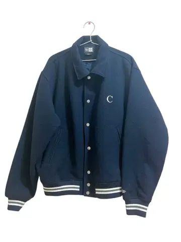 뉴에라 x 칼남무르 콜라보 멜톤 자켓