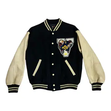 [ 레어 ] VAN JACKET 바시티 자켓 네이비 L