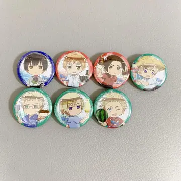 헤타리아 일본 영국 북유럽 캔뱃지 아니카페 2015