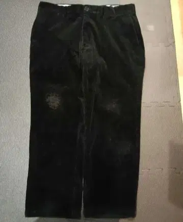 랄프 로렌 코듀로이 팬츠 블랙 아메카지 구제 의류