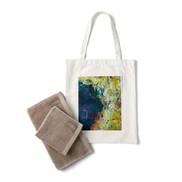 Three 오리지널 토트백 & 타월 세트