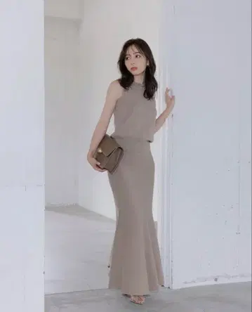 [새상품급] 아뉴앙스/아메스리 니트 셋업