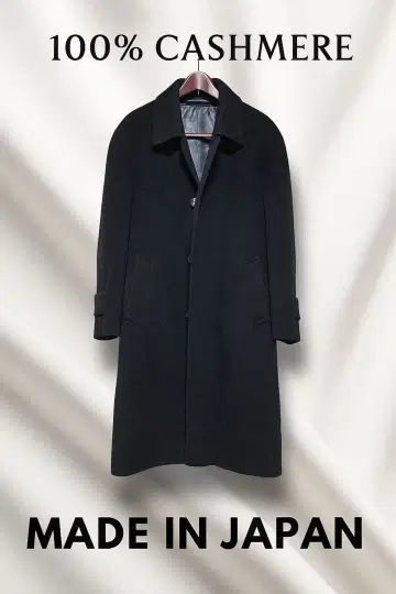 [ 극상 남성복 ] THE BASICS 캐시미어 100% 일본제 코트
