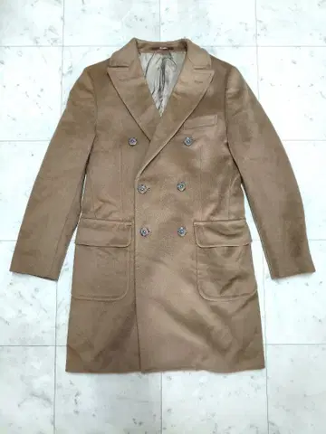 그린 라벨 릴랙싱 캐시미어 혼방 롱 코트