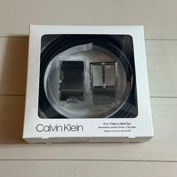 캘빈클라인 벨트 버클 벨트 세트 리버서블