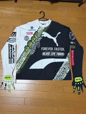 PUMA X ASAP ROCKY TIRE GLOVE LS T-SHIRT