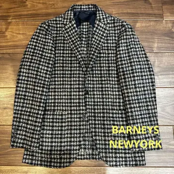 BARNEYS NEWYORK 체크 무늬 테일러드 자켓
