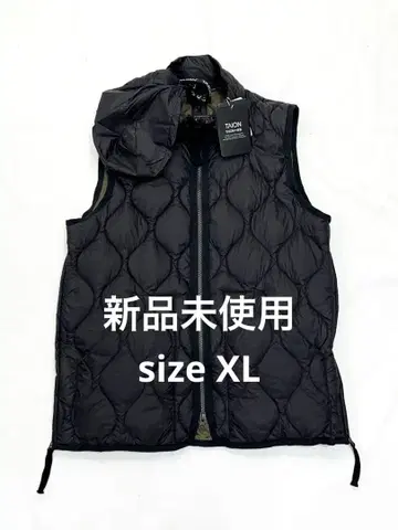 미사용 새상품 TAION 타이온 다운 베스트 size XL