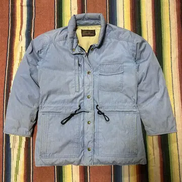 80s eddie bauer 에디 바우어 다운 자켓 블랙 택