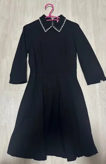 kate spade 펄 비쥬 장식 포멀 드레스 플레어 원피스