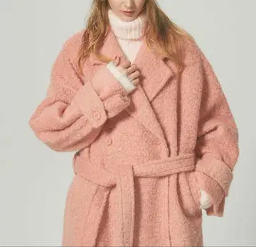 THE TOE 페이트 컬러 롱 코트 S 사이즈