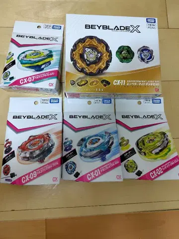 베이블레이드 X 미개봉 새상품 5점 묶음 판매