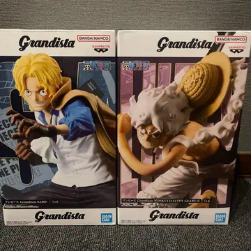 Grandista 사보 & 몽키 D 루피 피규어 세트