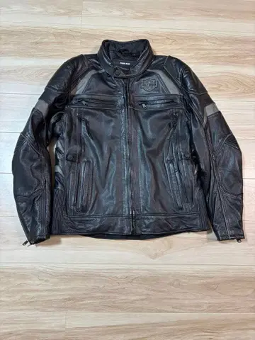 새상품급 HARLEY DAVIDSON 싱글 라이더 자켓 블랙