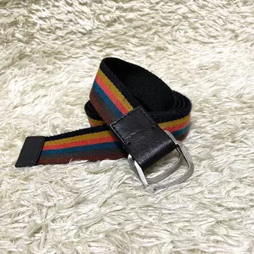 PaulSmith 폴스미스 벨트 멀티 스트라이프 멀티 컬러