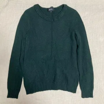[ 새상품급 ] A.P.C. 그린 스웨터