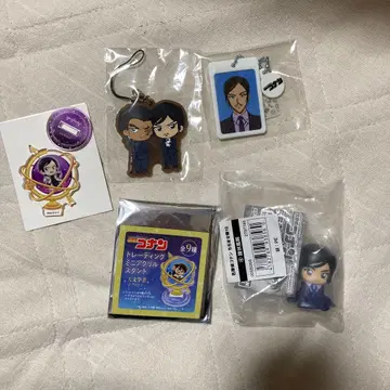 명탐정 코난 모로후시 타카아키 아크릴 스탠드 고무 밴드 참