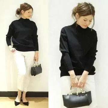 두지엠 클라세 DB 밀라노 하이넥 풀오버 니트