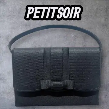 PETITSOIR 도쿄 소와르 포멀 백 관혼상제 블랙