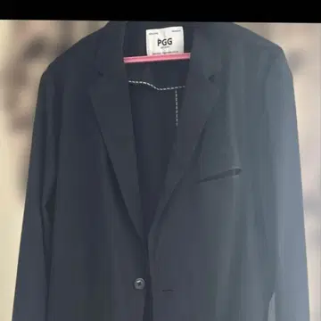 PGG 블랙 테일러드 자켓