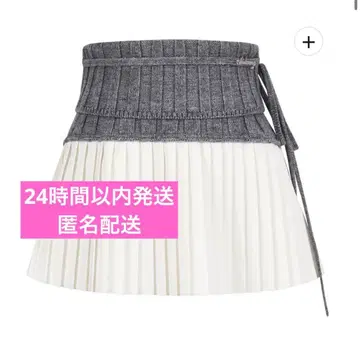 ANDWANG Double layer skirt 001
