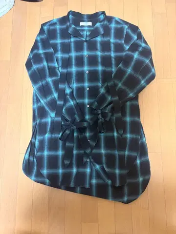 SUGARHILL 옴브레 체크 셔츠 20ss