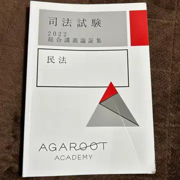 사법시험 2022 민법 아가루트 논증집