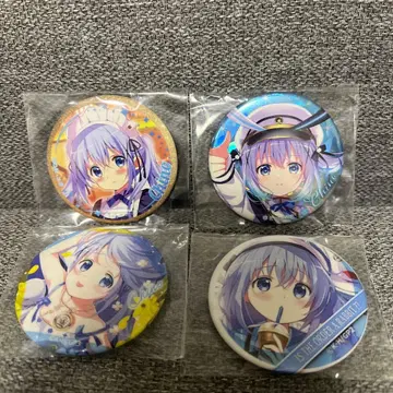 주문은 토끼입니까? 치노 캔뱃지 세트