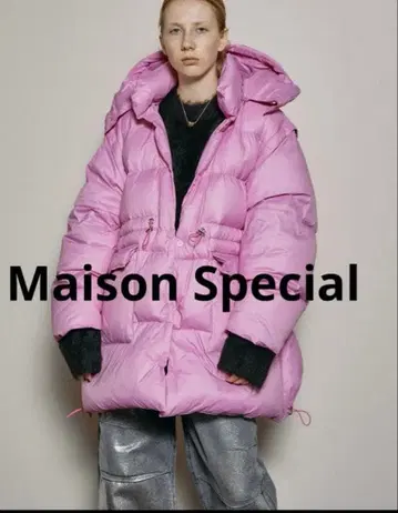 최종 가격! 거의 새상품 Maison Special 오버 튜닉 다운