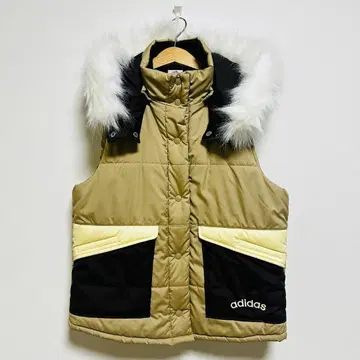 adidas 후드 부착 다운 베스트