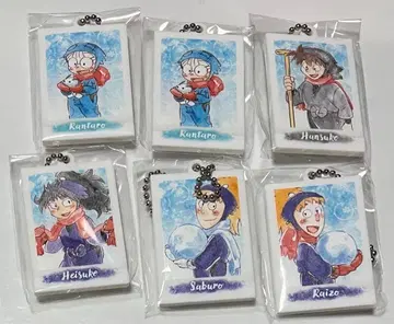 닌타마 파샤코레 미니 아크릴 키링 컬렉션 6개 세트