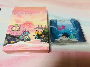 포켓몬 한국 제주도 아크릴 스탠드 피카츄 바 러브카스