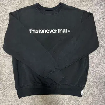 thisisneverthat 맨투맨 블랙
