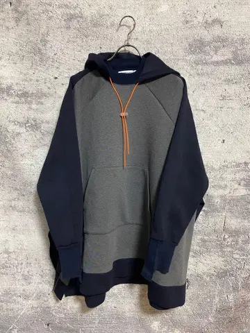 나곤스탠스 종이 플레어 후드 풀오버