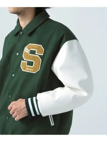 BAYFLOW 스타디움 자켓(블루종)