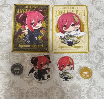 블루 록 파보테리아 천사 악마 아크릴 스탠드 엽서 치기리 효마