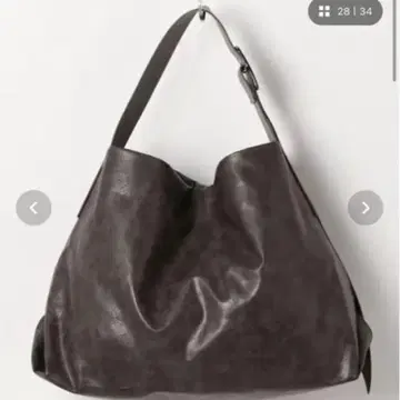 TINA: JOJUN 버클 백 다크 브라운