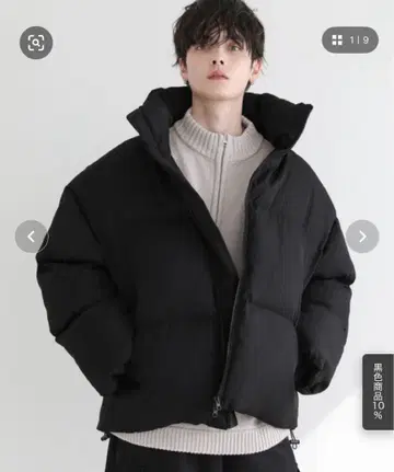 [ LILL ] 충전솜 다운 자켓 M 사이즈 블랙