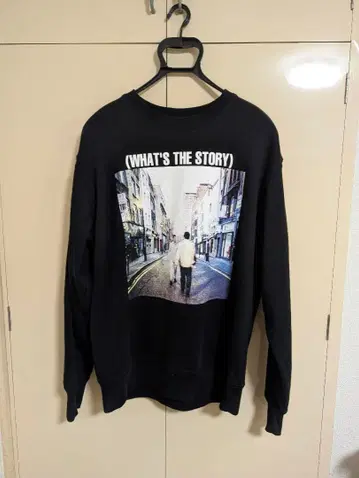 Oasis Morning Glory 맨투맨 블랙 L