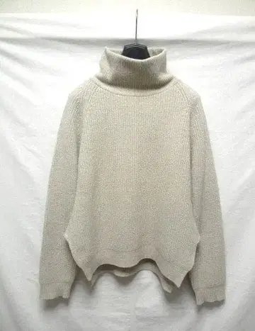 Whim Gazette 울 캐시미어 실크 터틀넥 니트