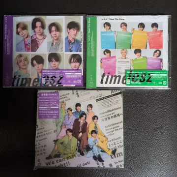 timelesz Steal The Show/레시피 CD 3장 세트