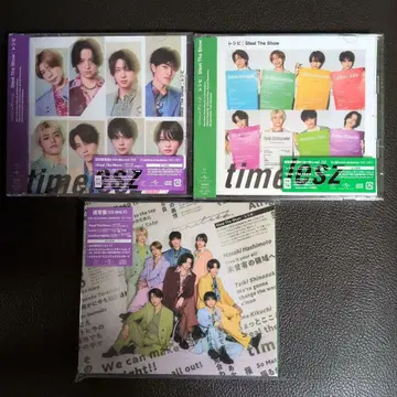 timelesz Steal The Show/레시피 CD 3장 세트