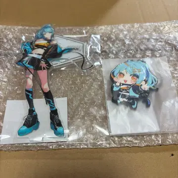 시라나미 라무네 RAGE 굿즈 2점 세트