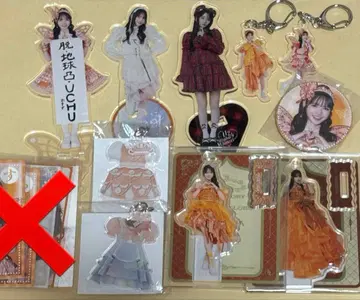 FRUITSZIPPER 진세이 스즈카 아크릴 스탠드 아크릴 키링