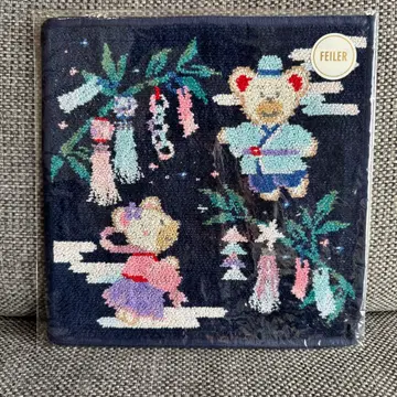 FEILER 페일러 리베&릴리아 아마노가와 손수건 칠석