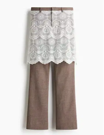 H&M 레이어드 팬츠