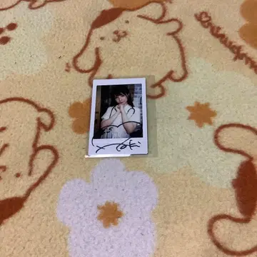 사사키 사키 Blu-ray 구매 혜택 친필 사인 폴라로이드