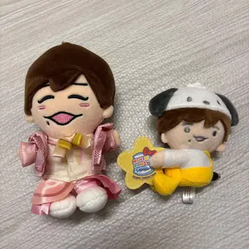 나니와단시 봉제 인형 나가오 켄토 2체 세트 당일 발송