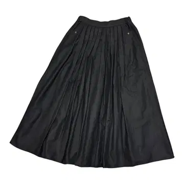 ina 이나 울 블렌드 턱 플리츠 롱 스커트 일본제