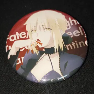 Fate 발렌타인 캔뱃지 세이버 알타